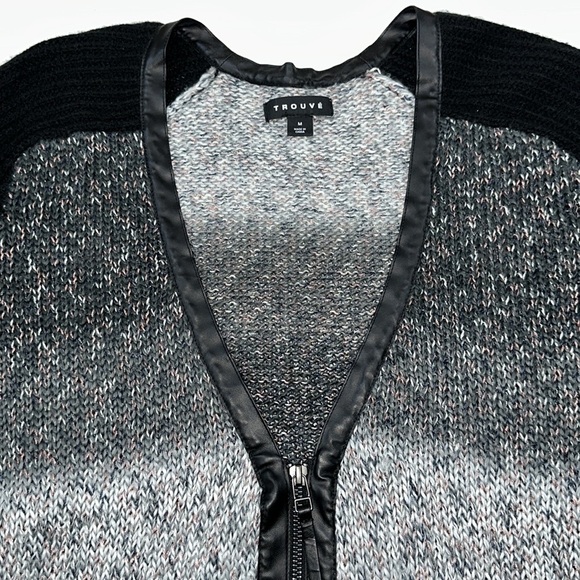 Trouvé Zip Front Cardigan - Picture 3 of 7